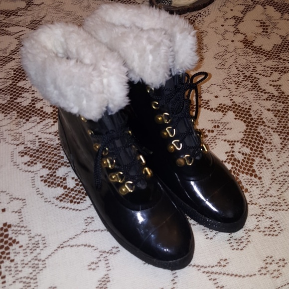 Cappagallo rubber boots, size 7 - Picture 2 of 8